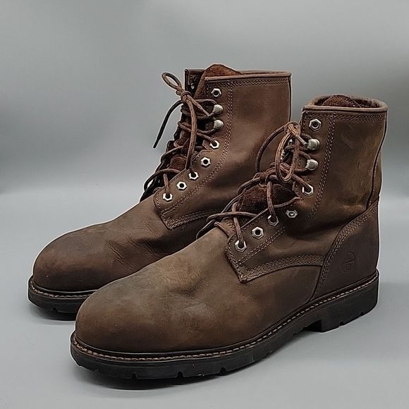 Men's Lincoln outfitter workboots safety toe - Picture 2 of 7